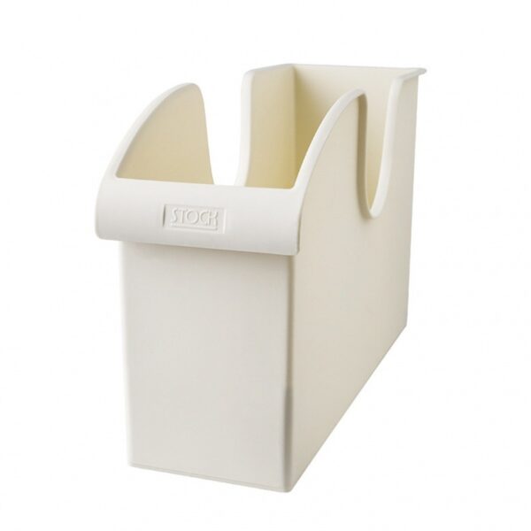 Kitchen Useful Special Storage Box Pulley Pot Cover Plastic Shelf Kitchen White Storage Box Spice Plate Rack Storage Shelf - Image 4