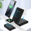 Folding three-in-one multifunctional wireless charger - Image 2