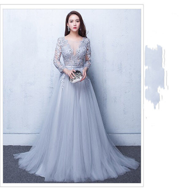 Fashion Temperament Gauze Skirt Bride Toast Dress - Image 5