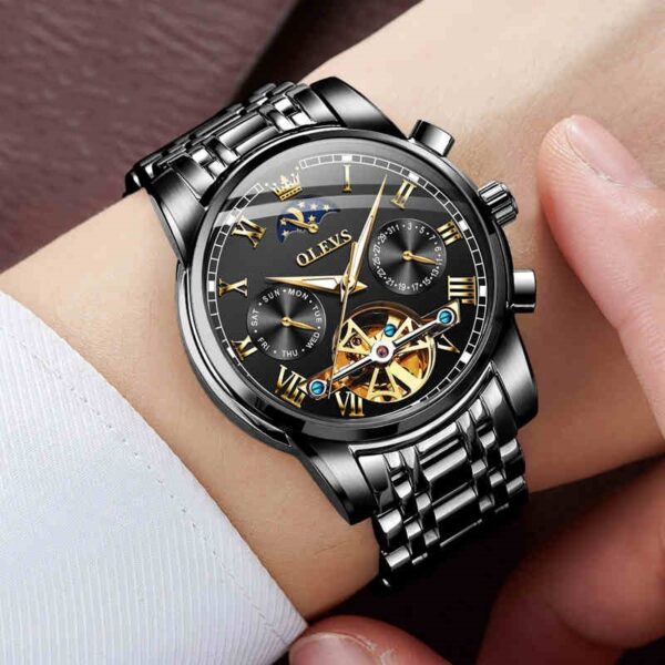 Men's Full-automatic Waterproof Mechanical Watch - Image 8