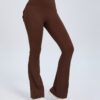 Yoga Fitness Flared Pants With Pockets Ins Fashion Slim High Waist Sports Trousers  Scrunch Butt Booty Workout Lifting Leggings - Image 8