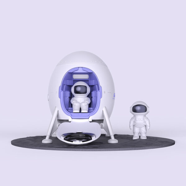 Astronaut Starry Sky Projection Lamp Ambience Light Bedside Decoration - Image 3