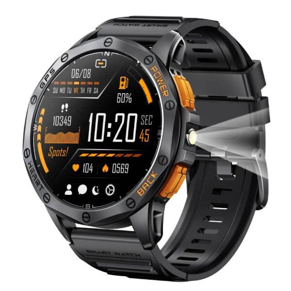 K67 Bluetooth Calling Compass AMOLED Smart Watch - Image 6