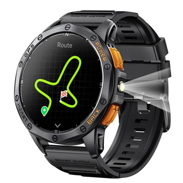 K67 Bluetooth Calling Compass AMOLED Smart Watch - Image 4