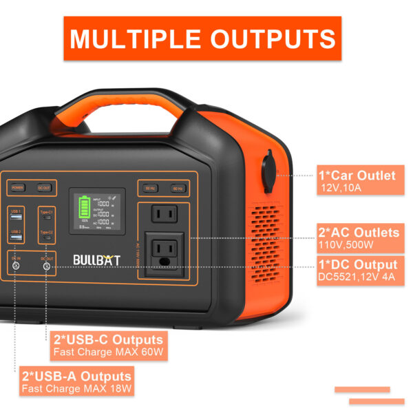 500W Outdoor Energy Storage Power Supply - Image 5