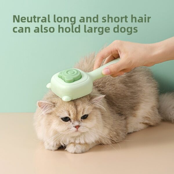 Pet Grooming Brush, Suitable For Cats. It Is An Easy-to-clean Pet Hair Removal Tool, Applicable To Animal Hair Care. - Image 6