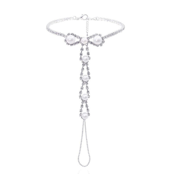 Rhinestone Super Light Beach Anklet - Image 4