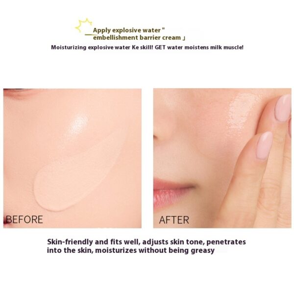 Moisturizing Lasting Moisturizing Skin Primers Concealer Plain Brightening Skin Color Makeup Primer - Image 4