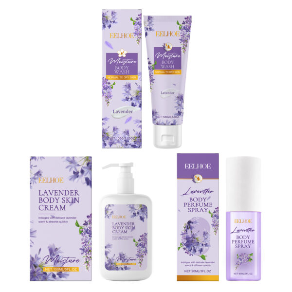 Lavender Body Skin Care Set Gentle Moisturizing Skin - Image 6
