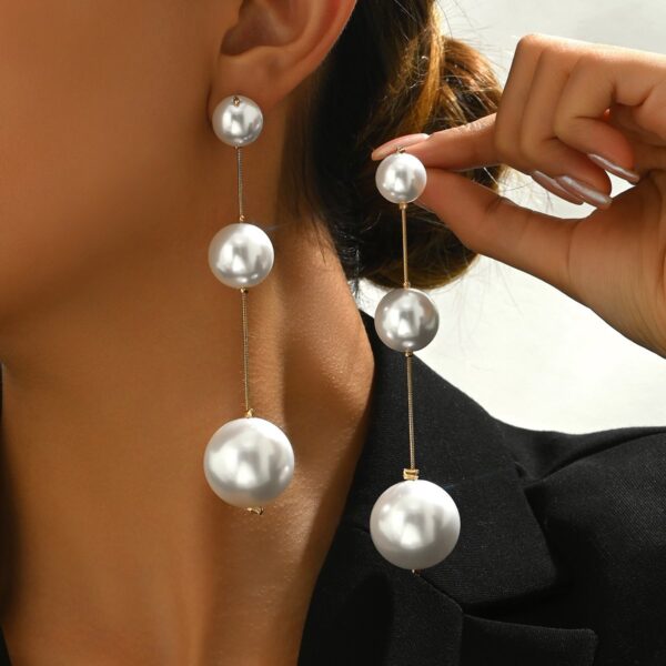 Elegant Pearl Stud Earrings  Classic And  Comfortable Earrings For A Timeless Look - Image 6