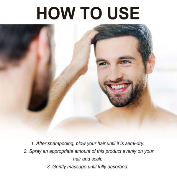 EAST MOON Hair Spray Oil Control And Moisturizing Scalp Smoothing Conditioner Thick Hair Strong Non-Greasy Spray - Image 3